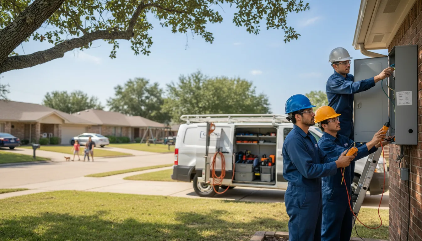 Certified electrician providing emergency electrical services in Iva, SC